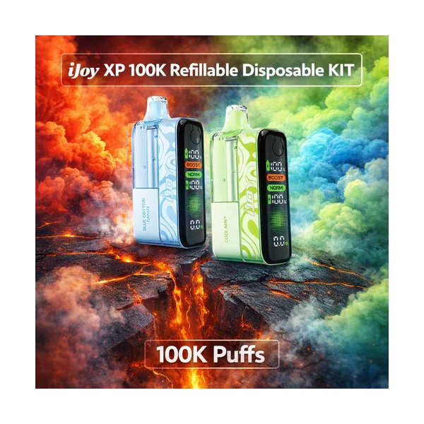iJoy XP 100K Refillable Disposable KIT TEXAS COMPLIANT
