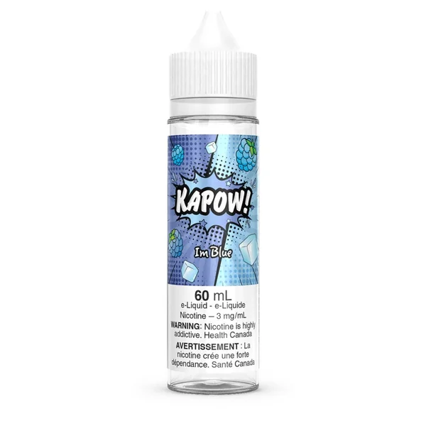 Im Blue Kapow E-Liquid | 30mL and 60mL Free Base - VapeLoft