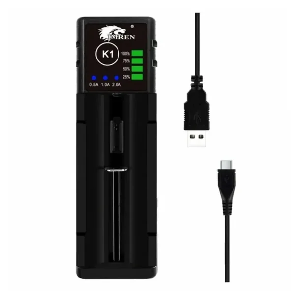 IMREN K1 Smart USB Battery Charger - Image 2