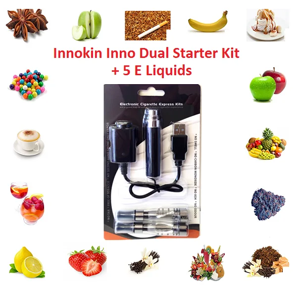 Innokin Express Starter Kit inc 5 x 10ml Liquids