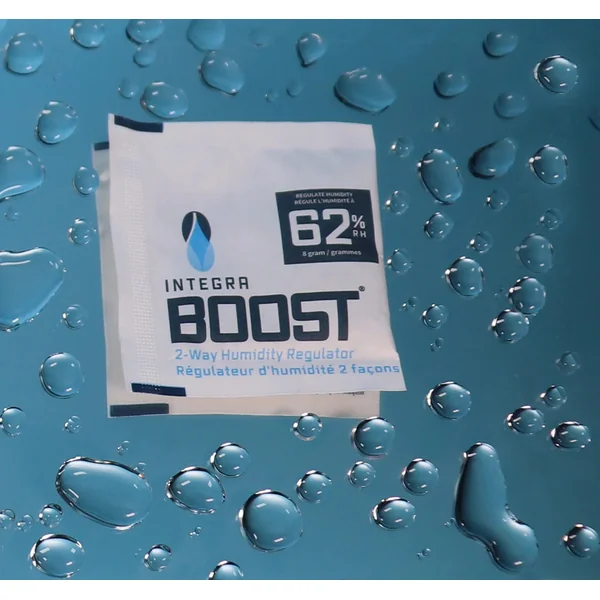 Integra Boost | Humidity Pack | 62% | Supports 8g Flower (Sim BOVEDA)