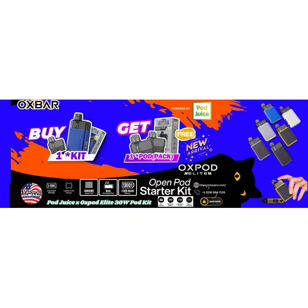 Introducing the Pod Juice x OXBAR Oxpod Elite