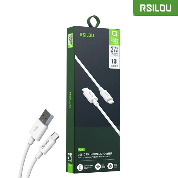 iPhone Charger Cable – Lightning to USB-C 3ft Length