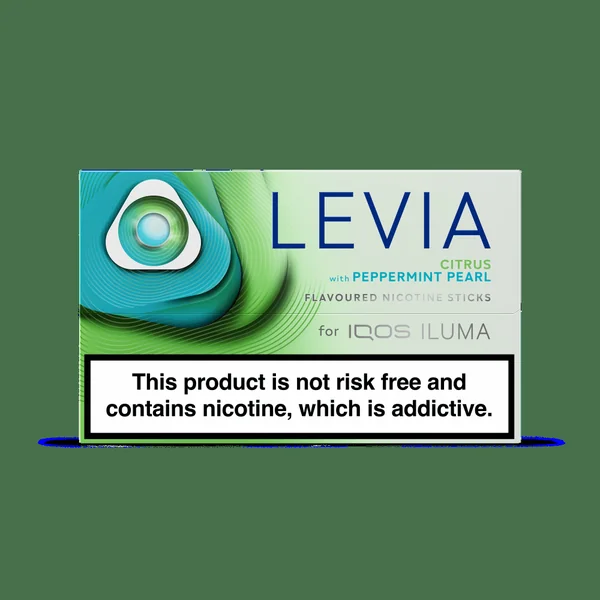 IQOS LEVIA Citrus Peppermint Pearl Tobacco Free Nicotine Sticks