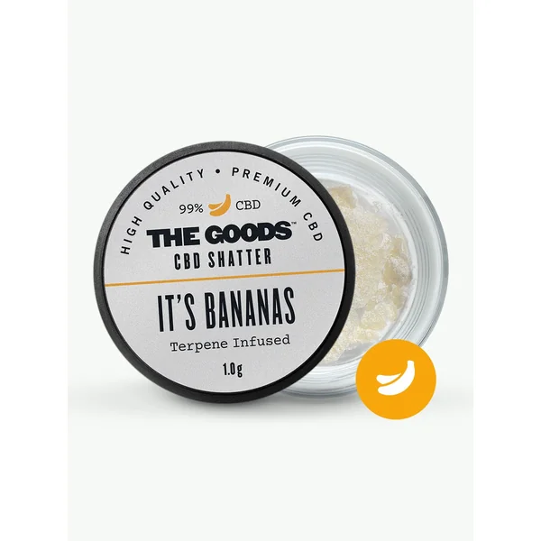 IT'S BANANAS CBD ISOLATE SHATTER UK