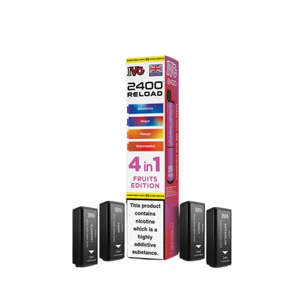 IVG 2400 Fruits Edition Reload Pods