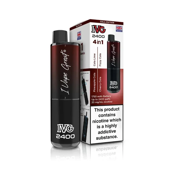 IVG 2400 Rechargeable 4 in 1 Pod Kit - Image 10
