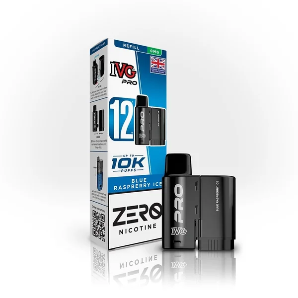 IVG PRO 12 ZERO NICOTINE PRE-FILLED PODS - Image 2
