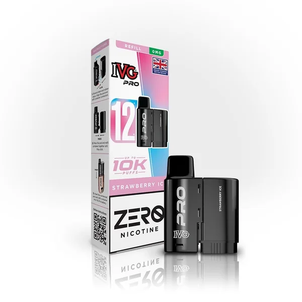 IVG PRO 12 ZERO NICOTINE PRE-FILLED PODS - Image 8