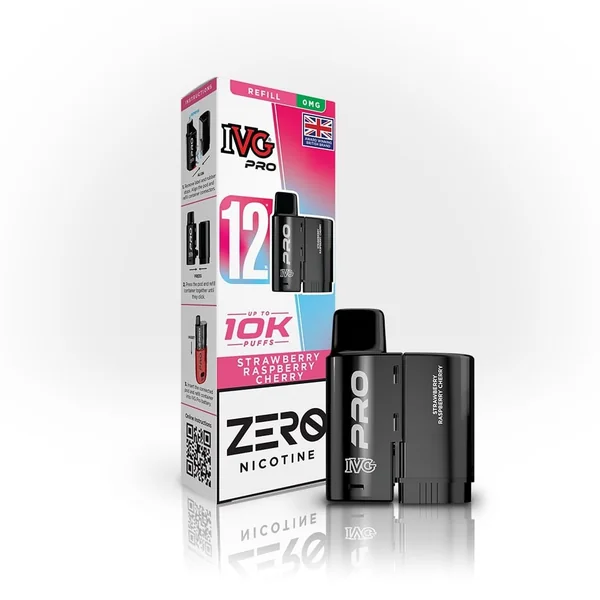 IVG PRO 12 ZERO NICOTINE PRE-FILLED PODS - Image 9