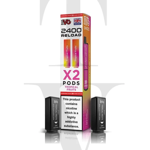 IVG RELOAD 2400 2 IN 1 PRE-FILLED PODS