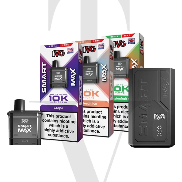 IVG SMART MAX VAPE KIT 10MG - 30K BUNDLE DEAL - Image 2