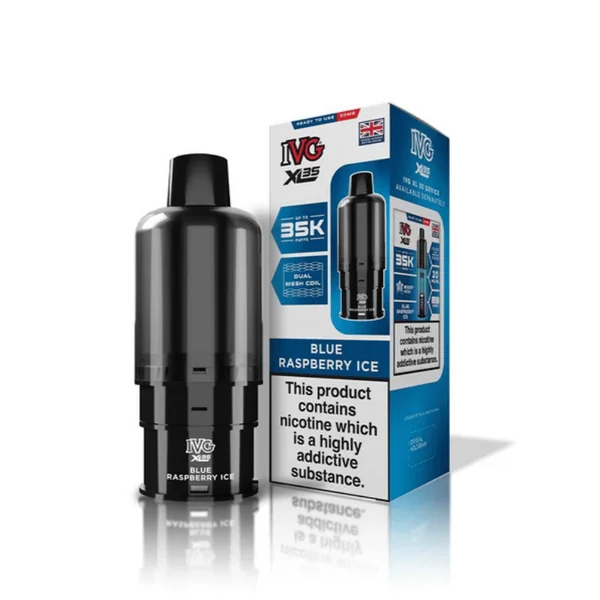 IVG XL 35k Refill Pods Blue Raspberry Ice
