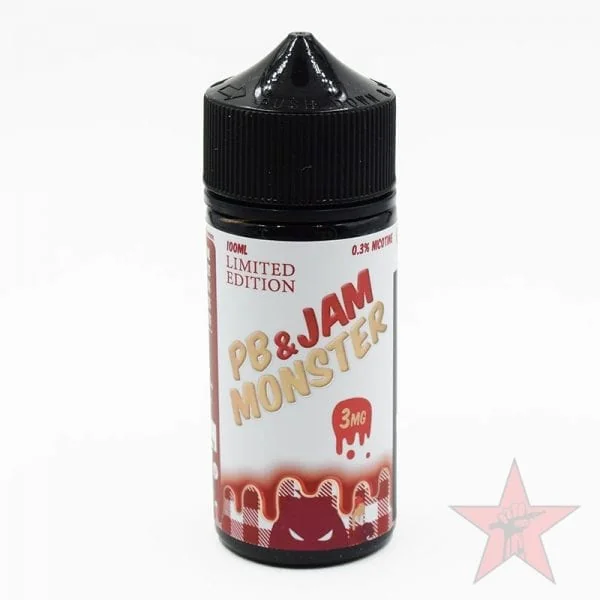 Jam Monster - PB&Jam Strawberry - 100mL