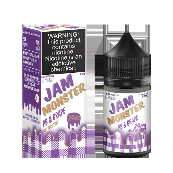 Jam Monster Salt Nicotine Vape Juice - Image 11