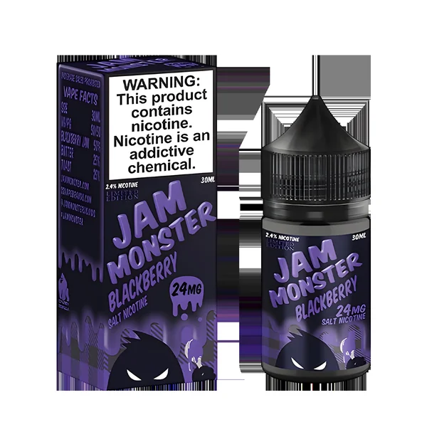 Jam Monster Salt Nicotine Vape Juice - Image 4