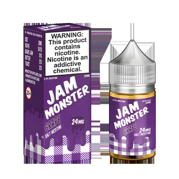 Jam Monster Salt Nicotine Vape Juice - Image 6