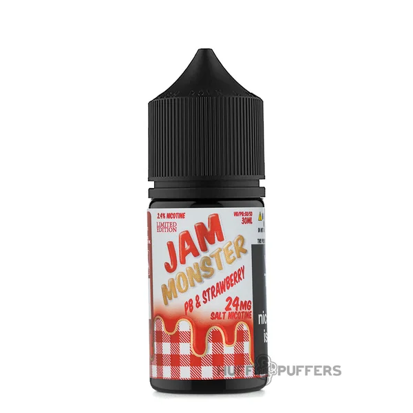 Jam Monster Salt - PB & Jam Strawberry 30mL