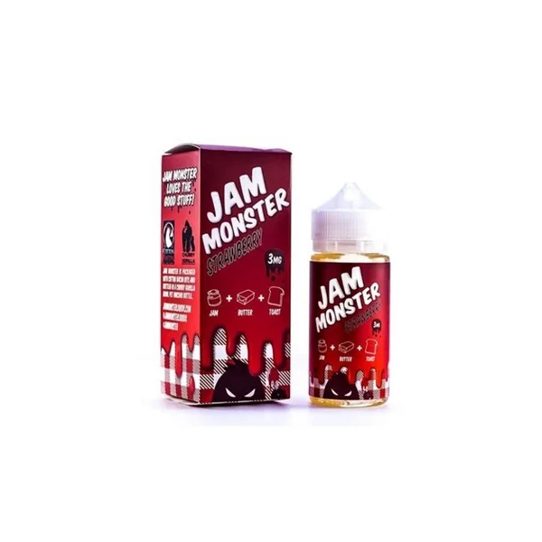 Jam Monster Strawberry 100mL Vapor $8.48