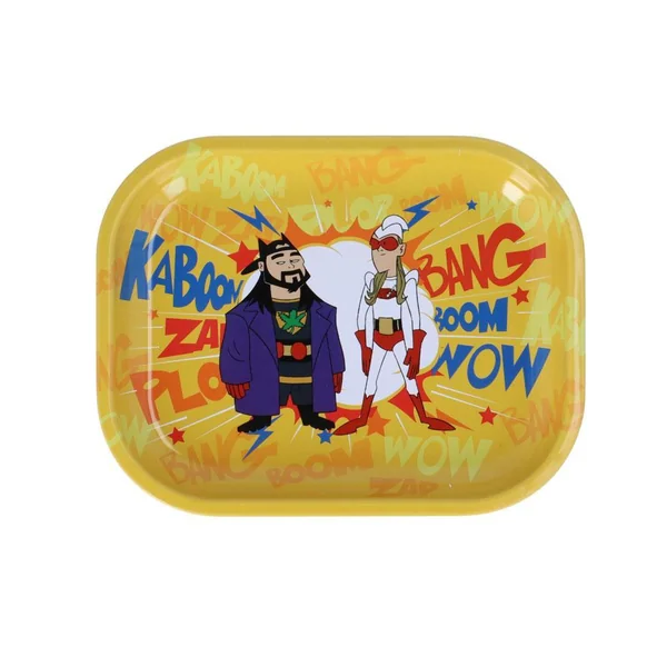 Jay and Silent Bob Bluntman & Chronic Superhero Rolling Tray