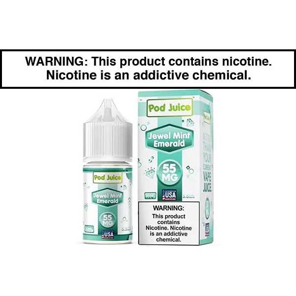 JEWEL MINT EMERALD BY POD JUICE SALT 30ML