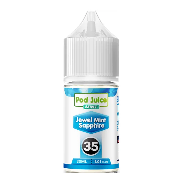 Jewel Mint Sapphire Pod Juice Salts (Nixodine)