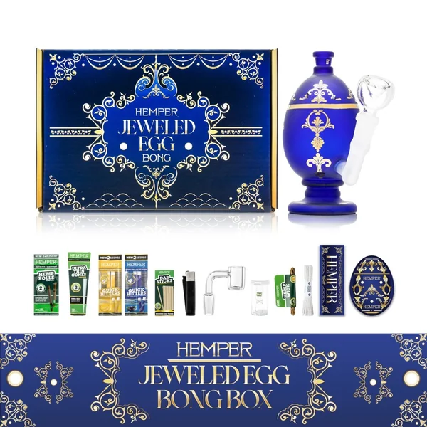 Jeweled Egg Bong Box