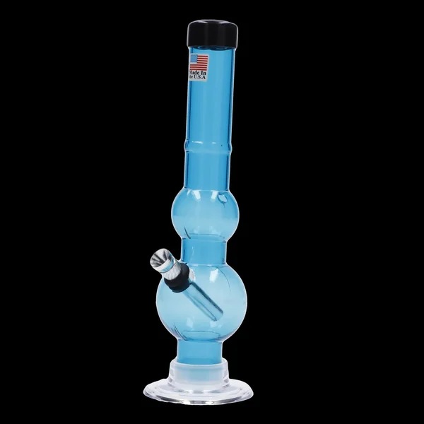 JM Plastics Double Bubble with Grip and Carb Hole Acrylic Bong - 8 in. - Image 17