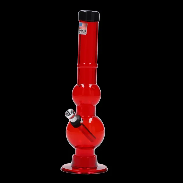 JM Plastics Double Bubble with Grip and Carb Hole Acrylic Bong - 8 in. - Image 22