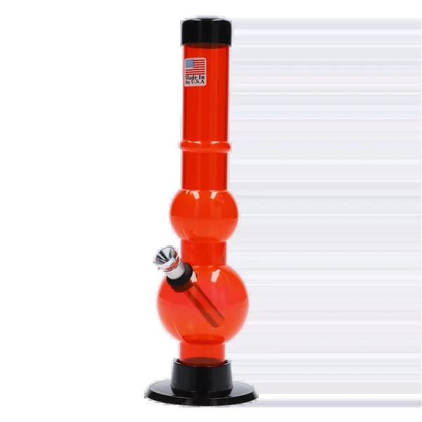 JM Plastics Double Bubble with Grip and Carb Hole Acrylic Bong - 8 in. - Image 11
