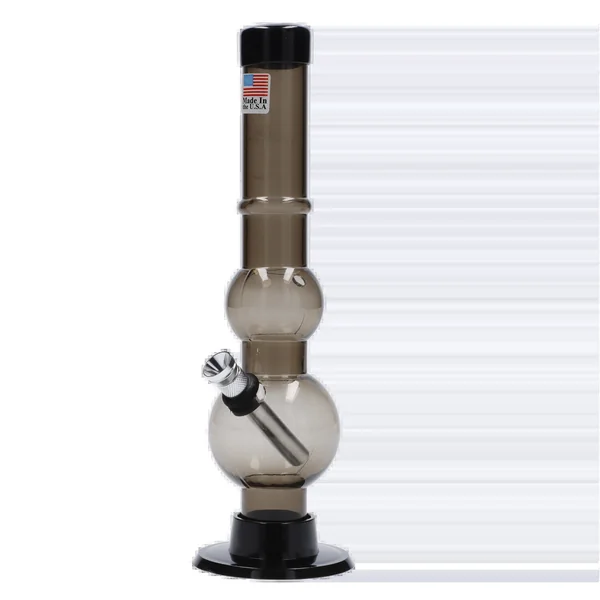 JM Plastics Double Bubble with Grip and Carb Hole Acrylic Bong - 8 in. - Image 10