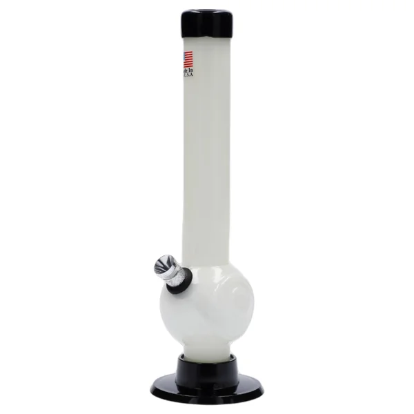 JM Plastics Magic 8 Ball Base with Carb Hole Acrylic Bong - 8 in. - Image 12