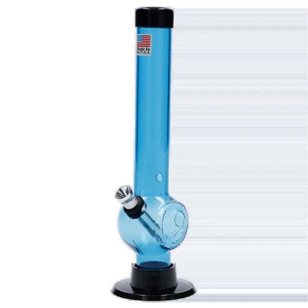 JM Plastics Magic 8 Ball Base with Carb Hole Acrylic Bong - 8 in. - Image 15