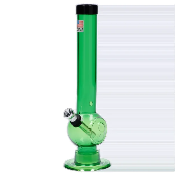 JM Plastics Magic 8 Ball Base with Carb Hole Acrylic Bong - 8 in. - Image 16