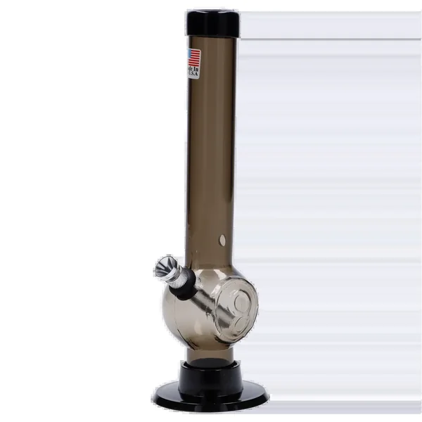 JM Plastics Magic 8 Ball Base with Carb Hole Acrylic Bong - 8 in. - Image 17
