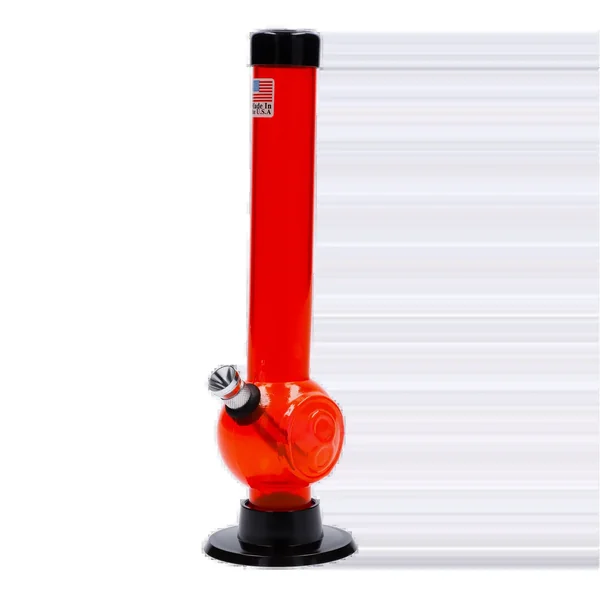 JM Plastics Magic 8 Ball Base with Carb Hole Acrylic Bong - 8 in. - Image 18