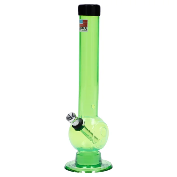 JM Plastics Magic 8 Ball Base with Carb Hole Acrylic Bong - 8 in. - Image 3