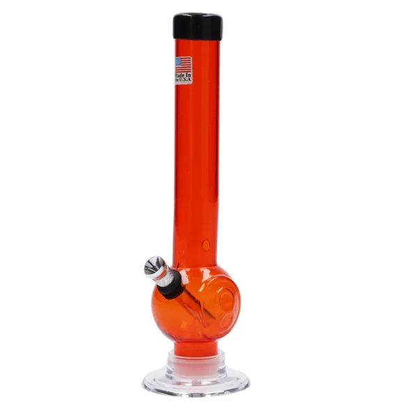 JM Plastics Magic 8 Ball Base with Carb Hole Acrylic Bong - 8 in. - Image 4