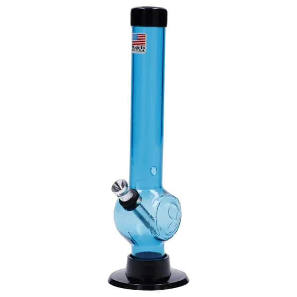 JM Plastics Magic 8 Ball Base with Carb Hole Acrylic Bong - 8 in. - Image 6
