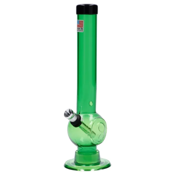 JM Plastics Magic 8 Ball Base with Carb Hole Acrylic Bong - 8 in. - Image 7