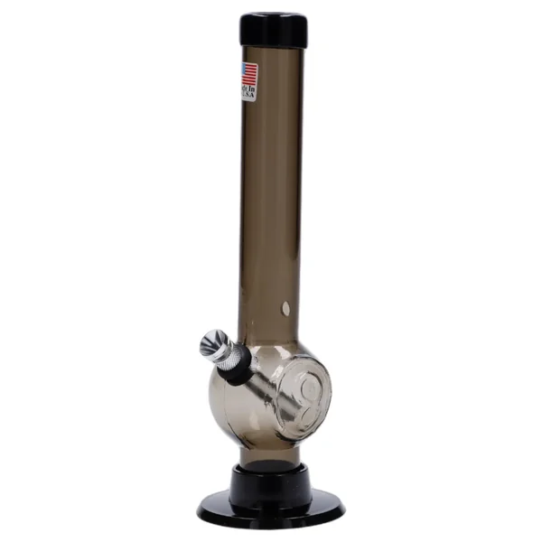 JM Plastics Magic 8 Ball Base with Carb Hole Acrylic Bong - 8 in. - Image 8