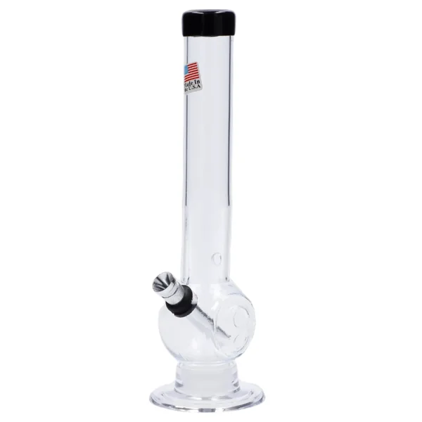 JM Plastics Magic 8 Ball Base with Carb Hole Acrylic Bong - 8 in. - Image 9