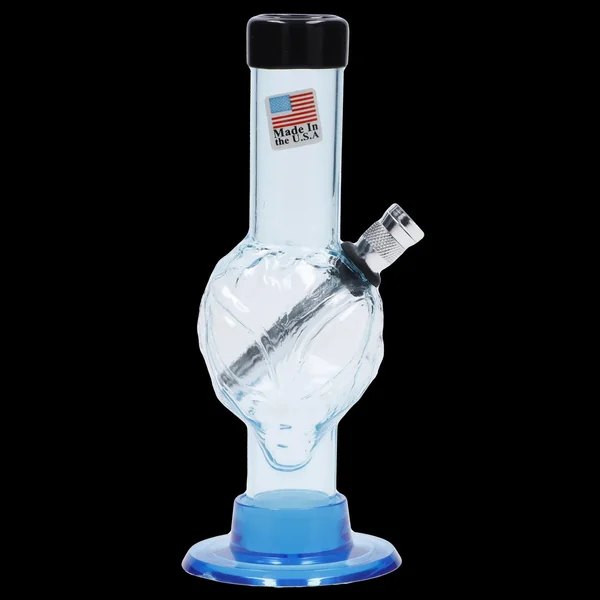 JM Plastics Mini Alien Base Acrylic Bong - 6 in. - Image 11