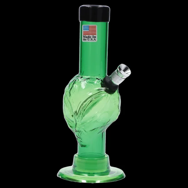 JM Plastics Mini Alien Base Acrylic Bong - 6 in. - Image 13
