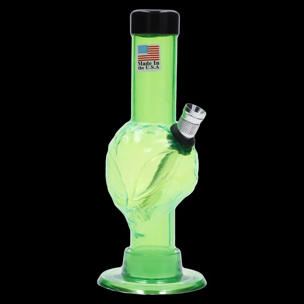 JM Plastics Mini Alien Base Acrylic Bong - 6 in. - Image 14