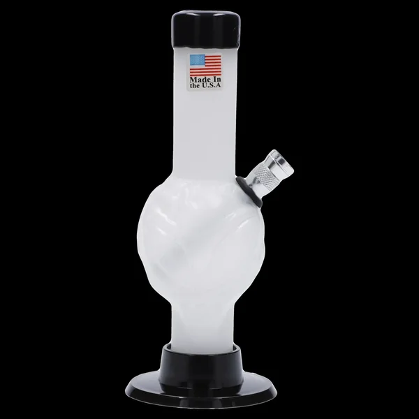 JM Plastics Mini Alien Base Acrylic Bong - 6 in. - Image 10