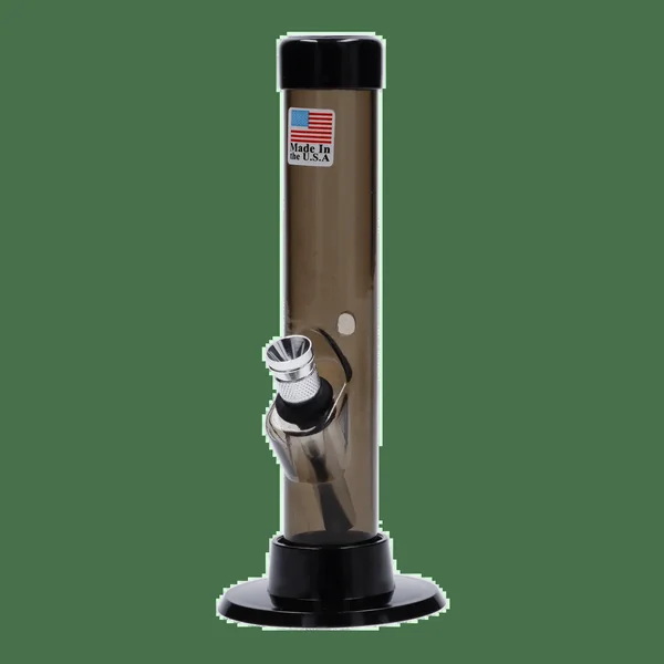 JM Plastics Mini Matching Straight Tube with Carb Hole Acrylic Bong - 6 in. - Image 11