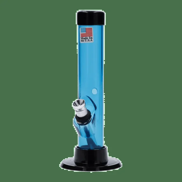 JM Plastics Mini Matching Straight Tube with Carb Hole Acrylic Bong - 6 in. - Image 6