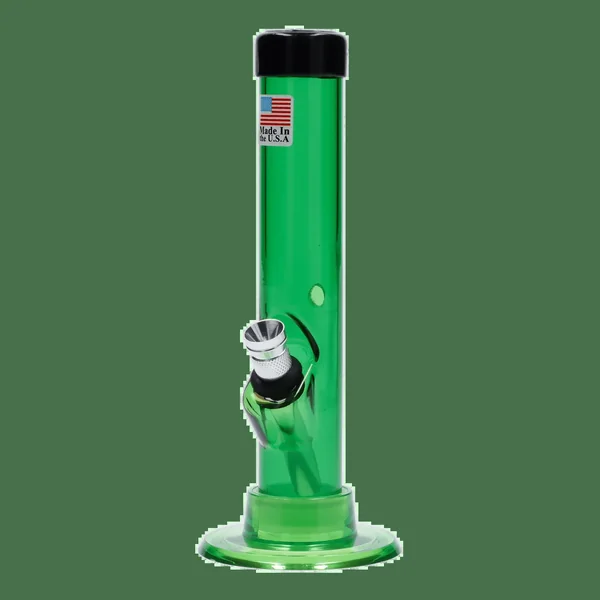JM Plastics Mini Matching Straight Tube with Carb Hole Acrylic Bong - 6 in. - Image 9