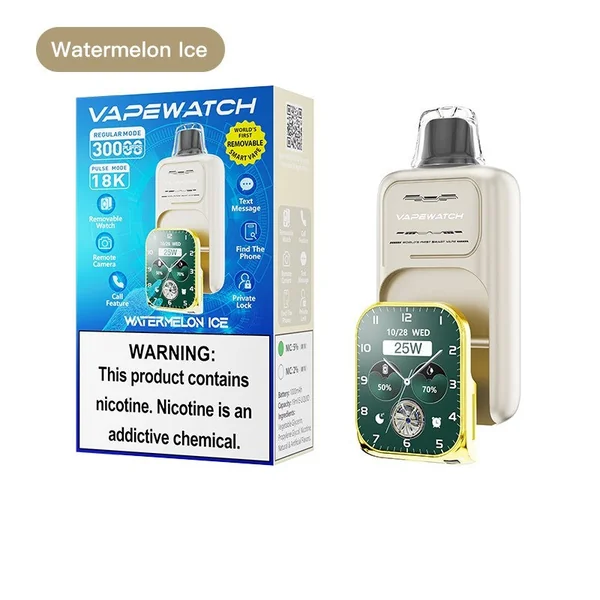 JNR VapeWatch Removable Screen 30K Vape (5%,20ml) - Image 11